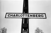 Charlottenberg station. Gränsreportage.