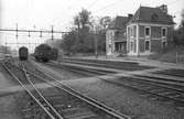 Värtans station, med del av bangåden.