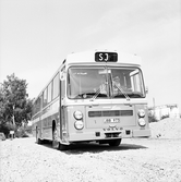 Statens Järnvägar, SJ buss 1509. Bussar Norrköping.