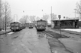 Slussplan. SJ Busstrafik i Malmö.