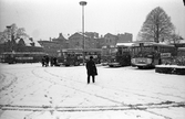 Statens Järnvägar, SJ busstrafik. Bankgatan.