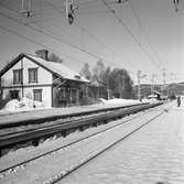 Lörstrands järnvägsstation.