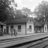 Svängsta järnvägsstation.