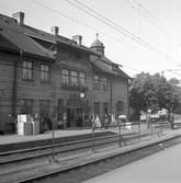 Uddevalla järnvägsstation.