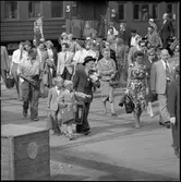 Avstigande resenärer