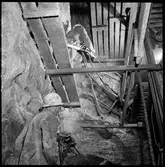 Bergborrare i arbete.