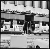 Exteriör, SJ resebyrå i Berlin. Statens Järnvägar.