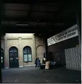 Förvaringsboxar vid Göteborg centralstation.