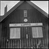 Stationshuset i Luppio.