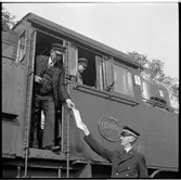 Personal och ånglok. Staten Järnvägar, SJ S 1280.