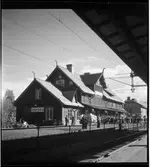 Järnvägsstationen i Vännäs.