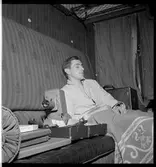 Fotograf på personvagn.