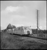 Motorvagnståg driven av gengas.