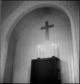 Kapellet vid Tornehamns kyrkogård.