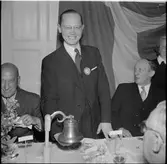 Tal vid en konferens.