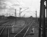 Olskrokens bangård.