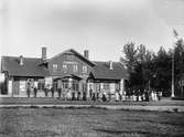 Sandsjö station omkring år1905 (nuv. Bodafors).