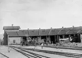 Gamla lokstallet, Ånge. Lok 65 och 193.