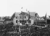 Invigning av Örebro - Svartå Järnväg 1897.