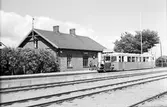 Trelleborg - Rydsgårds Järnväg, TRJ 1A, Skivarp Station.
Till  SJ Y02 487 - 1943, skrotad 1963.