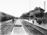 Statens Järnvägar, SJ, Östervärn järnvägsstation.