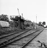 Simrishamn - Tommelilla Järnväg, CTJ,  Simrishamns bangård .