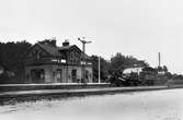 Landskrona - Kävlinge Järnväg, LaKJ, Saxtorp station. LaKJ, Lok 9.