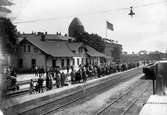 Malmö - Ystads Järnväg, MYJ,  Södervärn järnvägsstation.