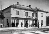 Skåne - Hallands Järnväg, SHJ, Skälderviken station.
Namnet Skälderviken används mellan 1885 - 1902.