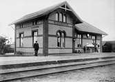 Skåne - Hallands Järnväg, SHJ, Eldsberga station,