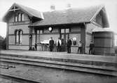 Skåne - Hallands Järnväg, SHJ, Eldsberga station.