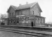 Skåne - Hallands Järnväg, SHJ, Mjöhult järnvägsstation.