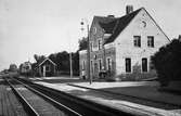 Mellersta Hallands Järnväg,  MHJ, Lisbro station.