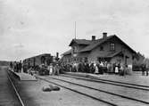 Vittsjö järnvägsstation
En sommarsöndag 1895.