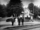 Rödeby station. Stationsförman O. Andersson