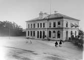 Kalmar station (före tillbyggn.1910) Senast 1910