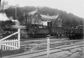 Oskarsström station. Halmstad - Nässjö Järnväg. HNJ 17