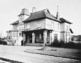 Älfängen station BJ.Bergslagernas Järnvägar.