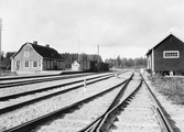 Näs bruk nya station, öppnad 1/10 1921
