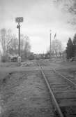 Station anlagd 1908. Tvåvånings stationshus i trä