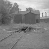 Station anlagd 1908. Tvåvånings stationshus i trä 
LCJ ,Ljungbyholm - Karlslunda Järnväg