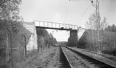 Väderstad - Skänninge - Bränninge Järnväg,VSBJ. Bron över SJ vid Skänninge.