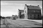 Halmstad-Bolmens Järnväg, HBJ motorvagn vid  Bolmens Halmstad station.