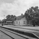 Skedalahed station. Trafikplats anlagd 1889, nedlagd 1966.