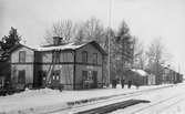 Vinterväglag vid Viskan station.