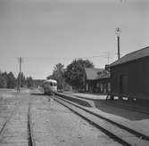 Statens Järnvägar, SJ Y motorvagn vid Norrhult station.