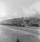 Statens Järnvägar, SJ S5t 4031 med godståg.
Statens Järnvägar, SJ C3t 4005.