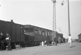 Malmö - Genarps Järnväg, MGJ tåg.
Stins Wendt på Bara station.