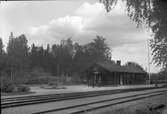 Sveriges äldsta järnvägsstation, byggd 1854.