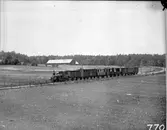 Kinds Härads Järnväg, KHdJ. Tåg på linjen  mellan Ebbarp och Svenljunga.